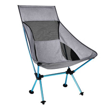 Load image into Gallery viewer, Portable Gray Moon Chair