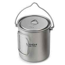 Load image into Gallery viewer, Titanium 750ml Pot 420ml Water Cup