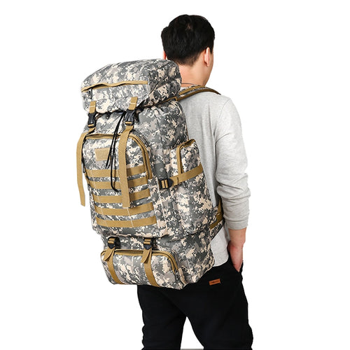 Bag Military Camouflage 80L